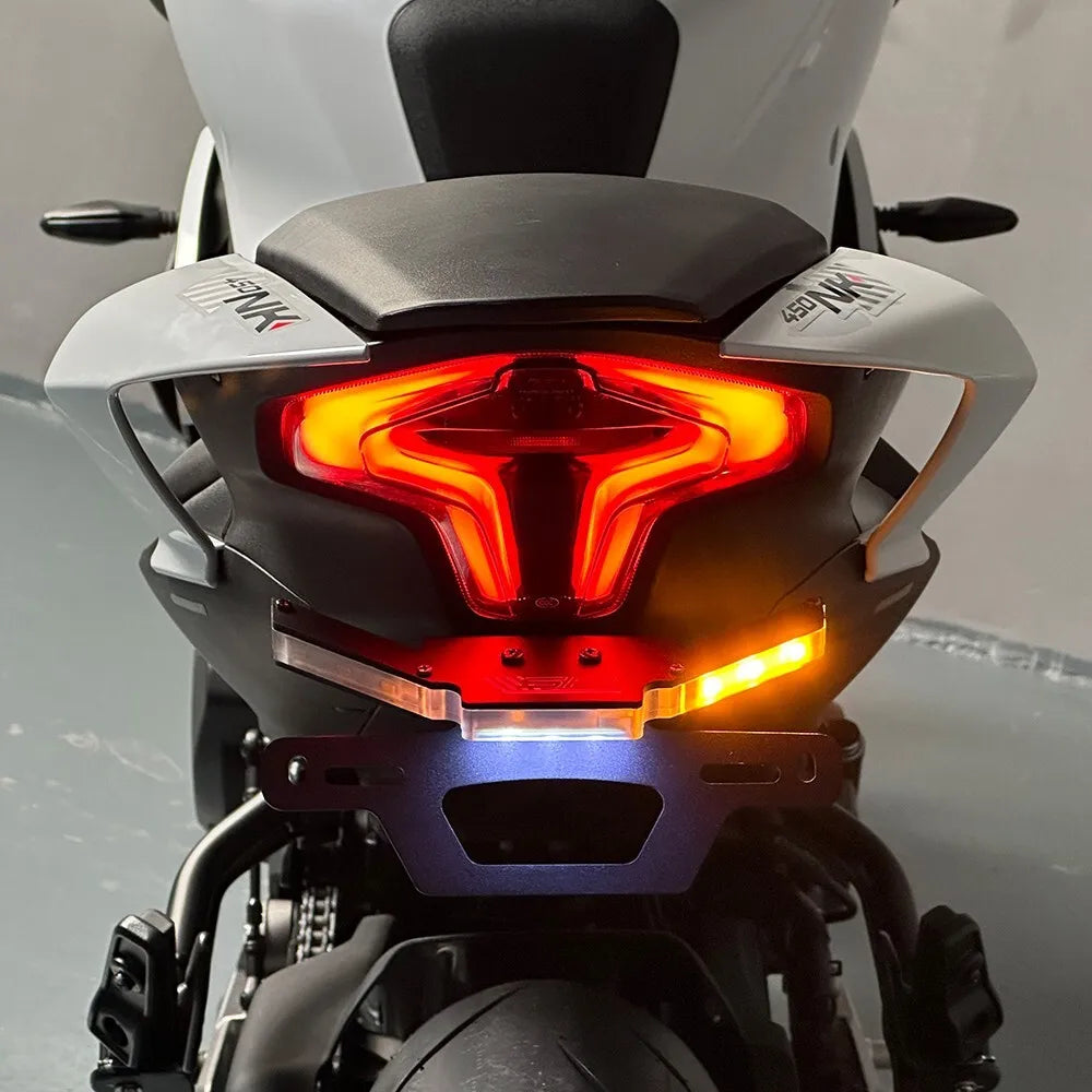 CFMOTO 450SR/SRS/NK 300SR Tail Tidy with Integrated Turn Signals