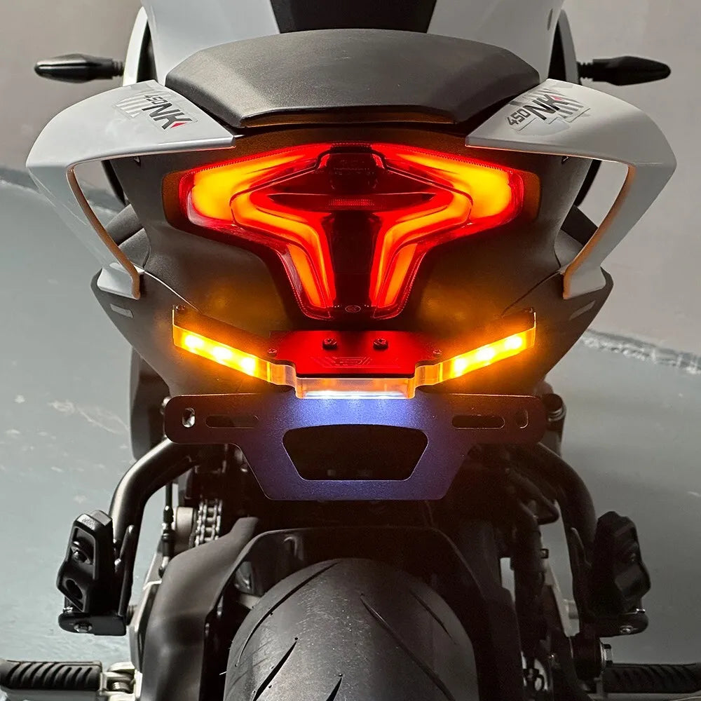 CFMOTO 450SR/SRS/NK 300SR Tail Tidy with Integrated Turn Signals